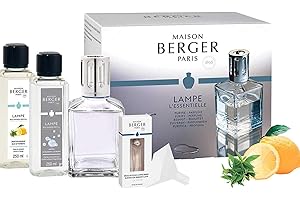 Lampe Berger – Lampada profumata – Essentielle Carree – Set Regalo