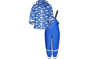 Playshoes Conjunto de Lluvia Sin Forro Impermeable Unisex niños
