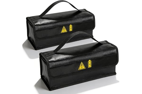 2 stycken elcykelbatteriväska, brandsäker låda för cykeldak, vattentät, explosionssäker, skydd brandsäker låda för batterier