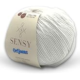Premium Orijeans Amigurumi İpliği Punch Pan&ccedil; Baby Soft Cotton 50 Gr &Ouml;rg&uuml; İpi (Beyaz)