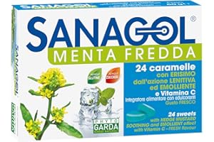 PHYTO GARDA Sanagol Menta Fredda Integratore 24 Caramelle SCADENZA 06/2018