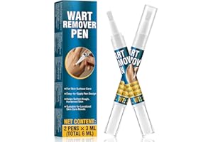 Bellifluous Verruche Rimozione Penna, Calli Piedi Rimozione, 2 Pacco 3ml Veloce e Efficace Fibromi Penduli Rimozione per Verruche, Calli, Nei, Duroni, Gentile Skin Tag Remover per Tutti Tipi di Pelle