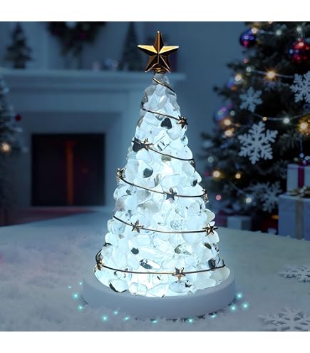 SWTZEQ Modello albero di Natale 3D Lampade, Illusione Ottica Luce Notturna, 16 color transform touch and