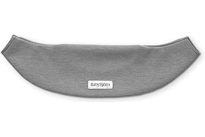BabyBjörn Lätzchen für Babytrage Mini und Move, Jersey, Hellgrau