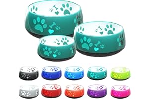 elropet Hundenapf kleine Hunde/Hundenapf große Hunde/Futternapf Hund/Trinknapf Hund/S/M/L rutschfest (S 330ml (kleine Hunde), Smaragdgrün)