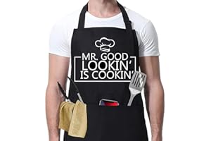 GADGETKING Novelty Funny Apron Men Women Chef Cooking Kitchen Bib BBQ Gifts Baking For Him