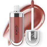 Kiko Milano Lip Gloss - 3D Hydra Lip Gloss - 21 Brun Rose - Nourishing and Moisturizing