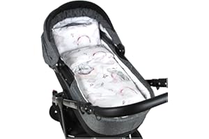 ‎BABYLUX Babylux 2 TLG. Set Bezug für Kinderwagen Stubenwagen oder Wiege Garnitur Bettwäsche Kissen Decke 60 x 78 cm (125. Elefanten Rosa)