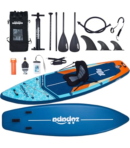 Surfstar Aufblasbares SUP-Board – Ultrabreit 86 Cm, Mit Schweißtechnologie, Inkl. Zubehör Für Mehr Balance