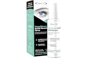 The Eye Doctor Hypochlorous Eyelid Cleansing Spray - Hypoallergenic with Antibacterial Properties for Use with Dry Eye, Blepharitis & MGD - Preservative & Alcohol Free, Contact Lens Friendly, 100ml