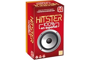 Hitster 100% en español, Juego de Mesa Musical para Adultos, Canciones en español, +16 años, App Gratuita, 2-10 Jugadores