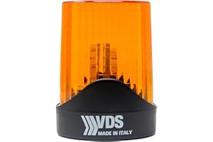 FGMATIC Lámpara led multi-tensión para puertas de garaje de la marca VDS. Puede ser utilizada como luz fija o intermitente, valida para múltiples aplicaciones tanto de uso domestico, como industrial.