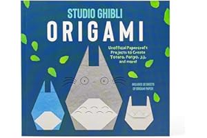 Studio Ghibli Origami: Unofficial Papercraft Projects to Create Totoro, Ponyo, Jiji, and More! (Origami Books)