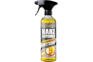 ‎SHINYCHIEFS ShinyChiefs HARZENTFERNER Auto - Schnell wirkender Harzentferner für Autp - Entfernt effektiv Baumharz, Vogelkot, Teer und Wachse von Allen Oberflächen - Starkes Harz-Entferner-Auto-Spray, 500ml