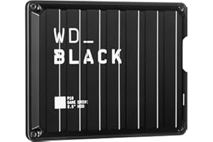 WD_BLACK P10 2TB Game Drive for On-The-Go Access To Your Game Library - Works with Console or PC