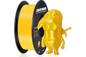 Filamento PLA 1.75mm, GIANTARM PLA Filamento para impresión 3D, 1kg 1 Spool，Yellow