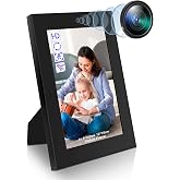 Nisanmoon Hidden Camera Photo Frame, Mini Hidden Camera HD 1080P | Hidden Spy Camera with Motion Detection and Loop Recording