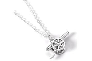 The Carat Shop Arsenal Football Club - Collar de cañón de tono plateado, talla única, Zinc, No es una piedra preciosa