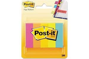 Post-it Marque-pages 15 x 50 mm Couleurs vives