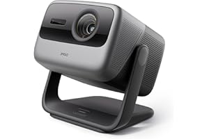 ‎JMGO JMGO N1S Ultimate Beamer 4K Triple Laser, 3300 ISO Lumen Projektor mit GTV Netflix, Gimbal Echtzeit Bildkorrektur, HDR10, 300" Blu-ray 3D Beamer Heimkino, 20W Dual-Lautsprecher mit Dolby Digital Plus