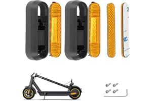 ulip Trottinette Roue Couverture Réflecteur Bande pour Segway Ninebot Max G30 G30D G30E G30LP