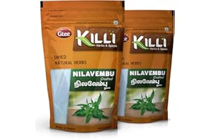 KILLI Nilavembu | Chirata | Kirayata | Andrographis paniculata | Kalmegh Crushed, 100g (Pack of 2)
