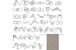 40 stycken pusselspel metall