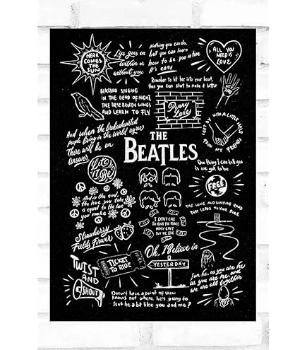 Beatles Poster ❺ GB eye LTD, The Beatles, Jump 2, Maxi Poster, 61 x 91.5 cm