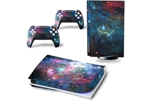 Wonhomke Himmel Design PVC Aufkleber für PS5 Disk Edition - Vinyl Decal Skin (PS5-010)
