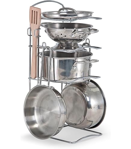 Ustensiles De Cuisine Joseph Joseph Pour Enfants - Set Coloré Avec Support Rotatif - Dès 3 Ans