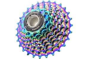 VG SPORTS 9/10/11 Speed Cassette 11-25/11-28/11-32/11-36/11-40/11-42/11-50 for Road Bike Cassette/MTB, Bicycle Cassette Compatible with Shimano/SRAM