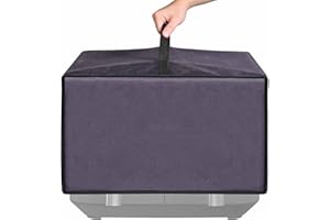 AIRMSA Couvercle résistant à la chaleur, Housse anti-poussière imperméable pour friteuse à air pour Ninja Foodi MAX Dual Zone Air Fryer AF400EUCP 9,5L, AF500EU 10,4L (Gris)