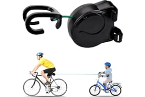 LEEWENYAN Corde de remorquage de vélo pour enfants, 2,5 m, corde de traction, corde de traction, capacité de charge de 500 lbs pour vélo VTT enfant