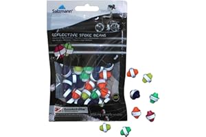 Salzmann Spoke Beads | Reflective and colourful | Made with 3M Scotchlite | Pack of 36
