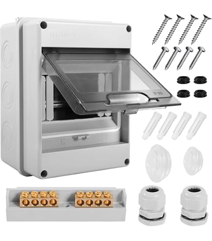 Scatola Elettrica Esterna IP66 Con 2 Prese 16A - Quadro A Montaggio Superficiale