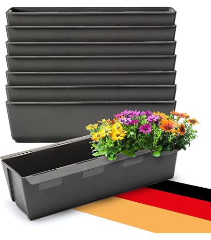 fensterbrett blumenkasten sicherung Blumenkastenhalterung f. Fensterbänke Edelstahl ohne Bohren
