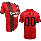Maglia M I L A N Replica Rossonera Ufficiale Autorizzata Nome Numero Personalizzata Personalizzabile Adulto e Bambino