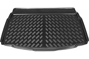 ‎ELMASLINE ELMASLINE 3D Kofferraumwanne für VW T-ROC 2017-2025 | Antirutsch mit hohem 5cm Rand (unterer Ladeboden) | Passt Nicht in Cabrio
