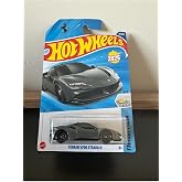 Hot Wheels Ferrari SF90 Stradale [Siyah/Koyu Gri] Fabrika Taze 5/5, 191/250, 2025 i&ccedil;in Yeni!, 1:64 &Ouml;l&ccedil;ekli Diecast Ara&ccedil;