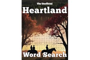 Heartland Word Search: Unofficial Word Search Puzzle Activity Book with 1100+ Words and 50 Puzzles for Fans of the Television Series about picturesque Canadian countryside and Fleming family