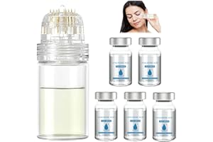 Katyjun 1 Set Micro Infusion System, Microneedling Stamp, 5 Stück Micro Needling Serum