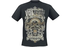 Volbeat Old Letters Männer T-Shirt schwarz Band-Merch, Bands, Nachhaltigkeit