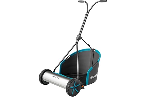 Gardena Tondeuse à Gazon Manuelle Plus 400 Tondeuses à Gazon cylindriques: Pelouse à l'anglaise, de 40 cm Largeur de Coupe, sans Fil, avec bac à Herbe, pour Les pelouses jusqu'à 250 m² (11765-20)