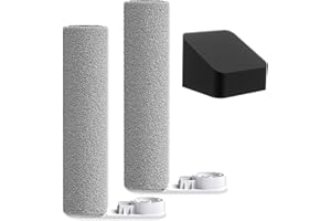 ‎JONR JONR ED12 Ersatzbürste für Bodenrollen, kompatibel mit JONR ED12 schnurlosem Nass- und Trockensauger, 2er-Pack Walzenbürsten und 1 Filterelement