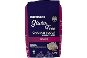 Eurostar Chapati Atta Gluten Free Flour (White, 1.5kg)