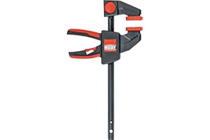 BESSEY EZM30-6 Pinza a una mano, larghezza di serraggio 300 mm, profondità della gola 60 mm, forza di serraggio fino a 75 kg, commutabile per la divaricazione, peso 0,38 kg
