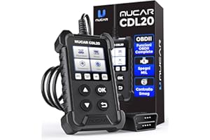 mucar CDL20 Diagnosi Auto Tutte Autodiagnosi OBD2/ EOBD con funzioni OBDII odb2 diagnostica in Italiano del Motore Strumento diagnostica per autoveicolo