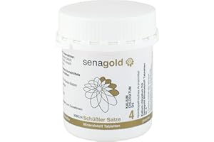 Schuessler Salz Nr. 4 Tabletten | Kalium chloratum D6 | glutenfrei (400 St.)