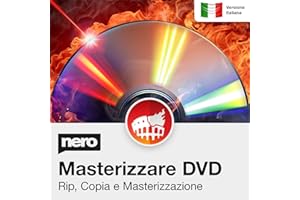 Nero Masterizzazione e copia di DVD | Nero Burning ROM 2025 | Software per masterizzatori di CD | Masterizzazione - Copia - Backup | Licenza illimitata | 1 PC | Windows 11 / 10 / 8 / 7