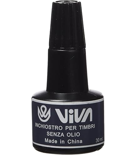 Inchiostro Di Ricarica Per Timbri A Rullo - Nero, 5ml - Impermeabile E Anti-Sbiadimento - Per Protezione Dati - Foto 5